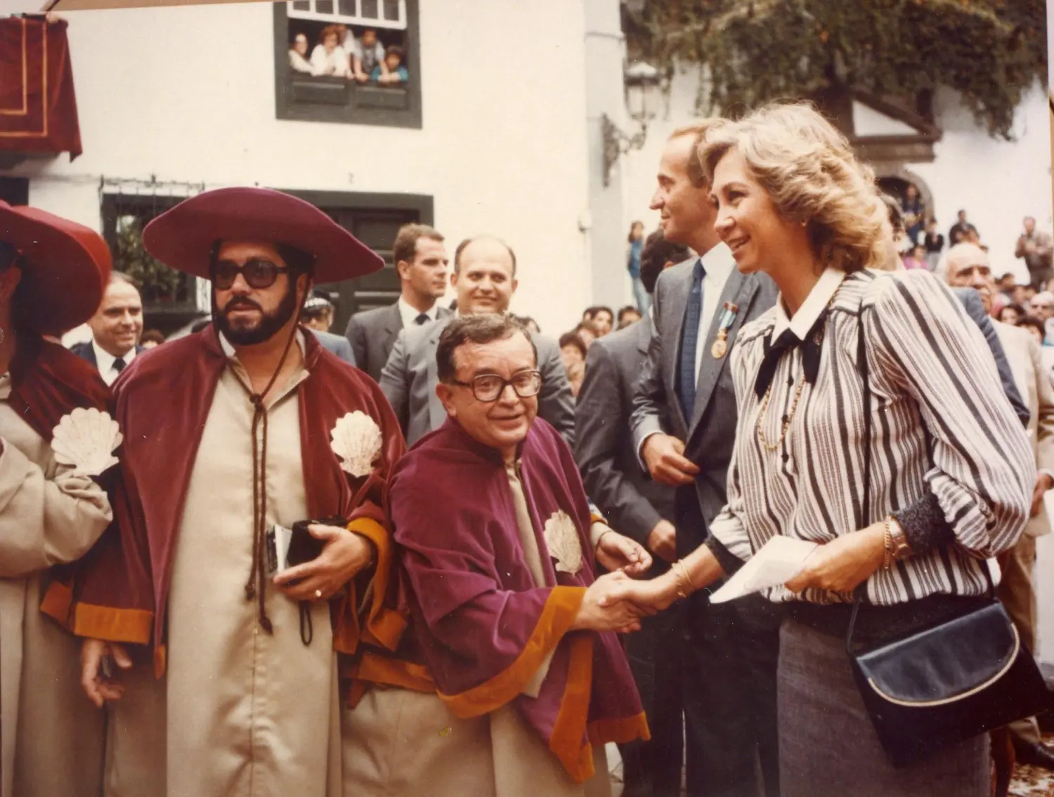 Visita de SS.MM los Reyes de España a La Palma